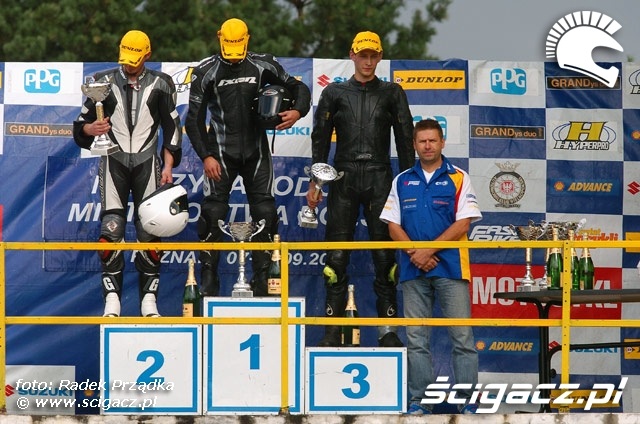 Radek Przadka GSXR podium