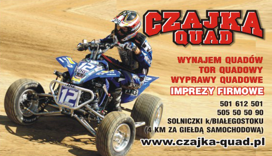 CZAJKA QUAD to firma...