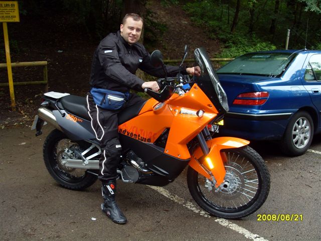 testowany KTM po...