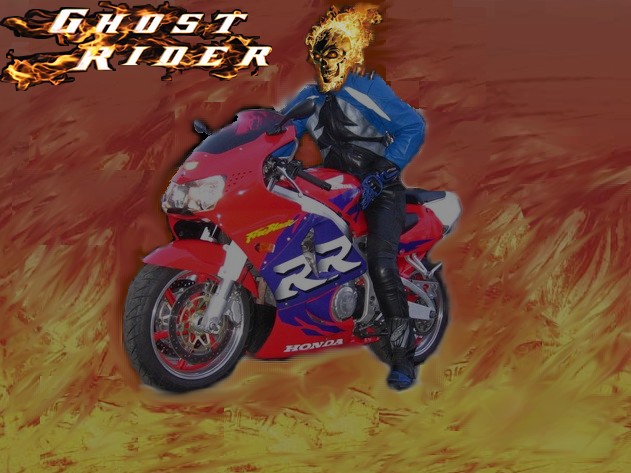 Mario Ghost Rider