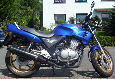 Honda CB 500 N - niebieska